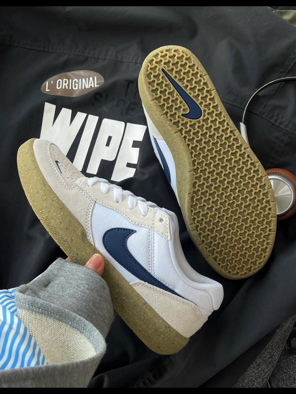 nike蓝椰拿铁！太帅了～