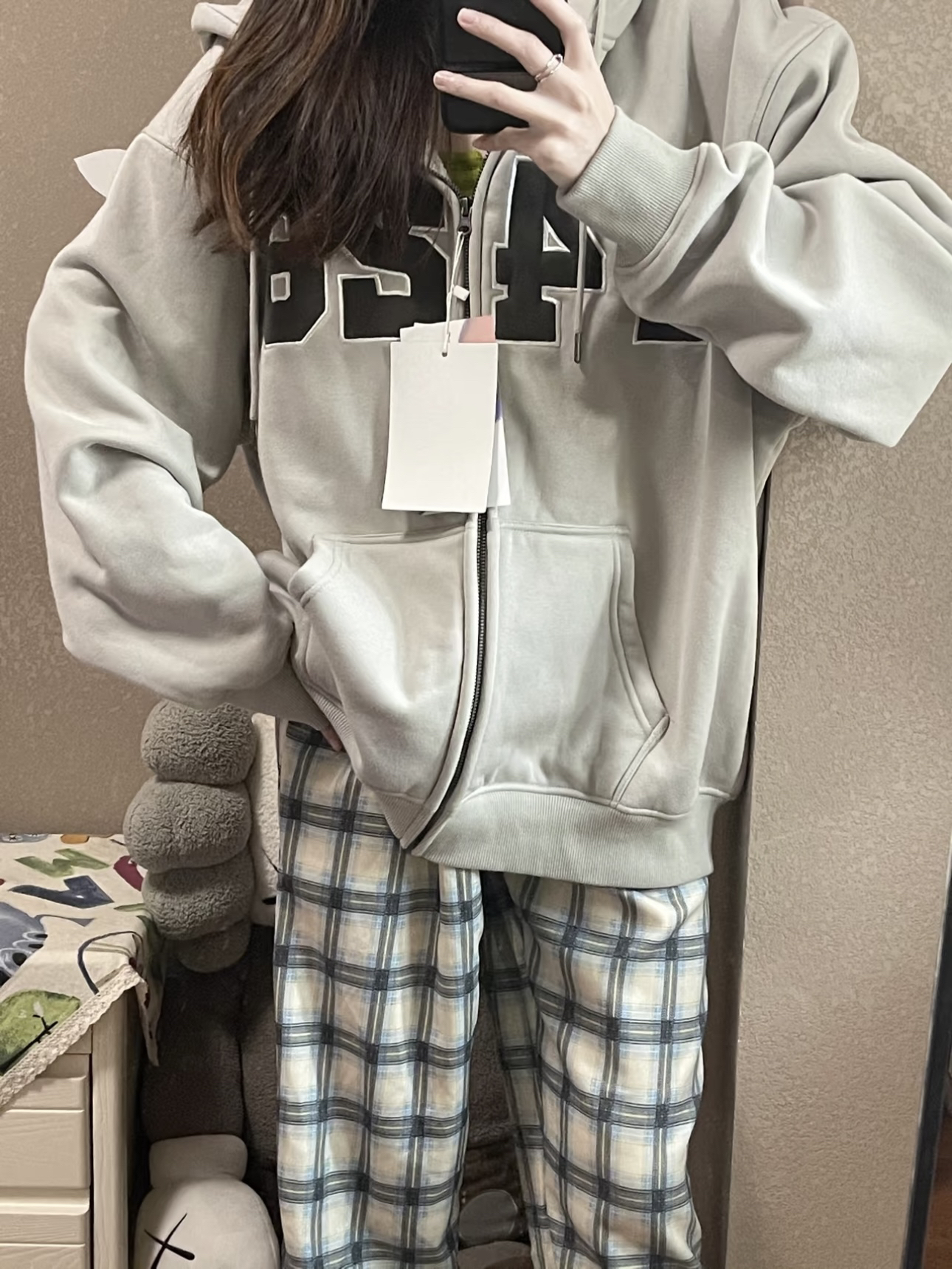 F426 一件被低估的豆芽绿连帽卫衣～