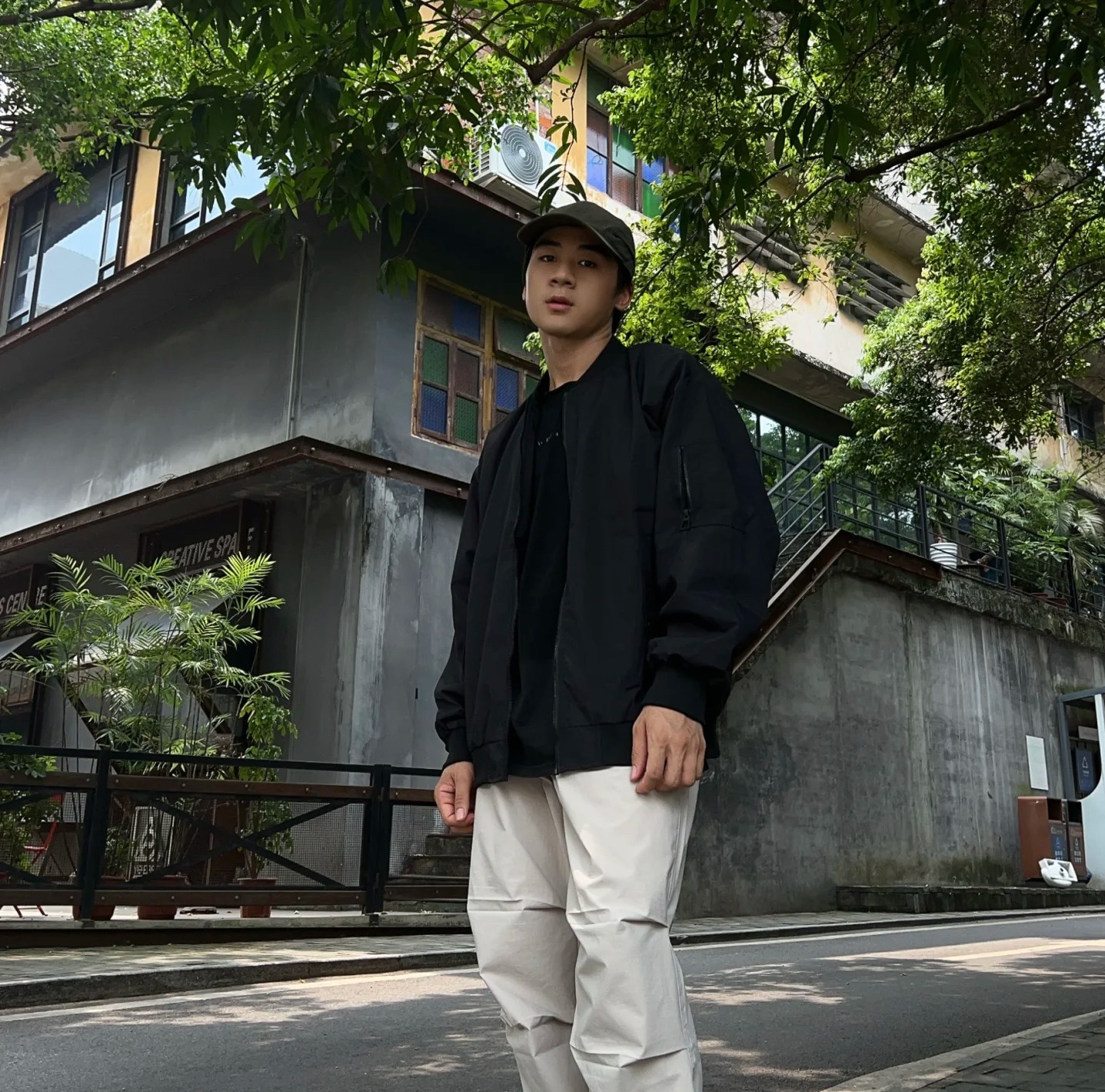 OOTD I 美式飞行服穿搭