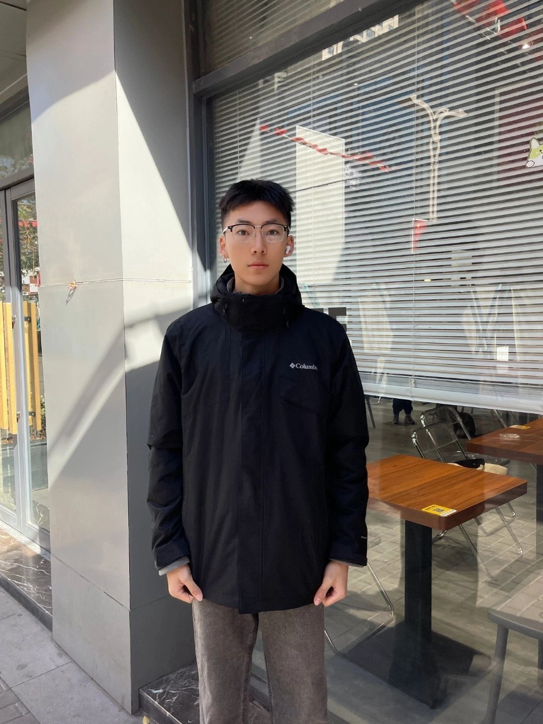 春天穿冲锋衣真的很帅！