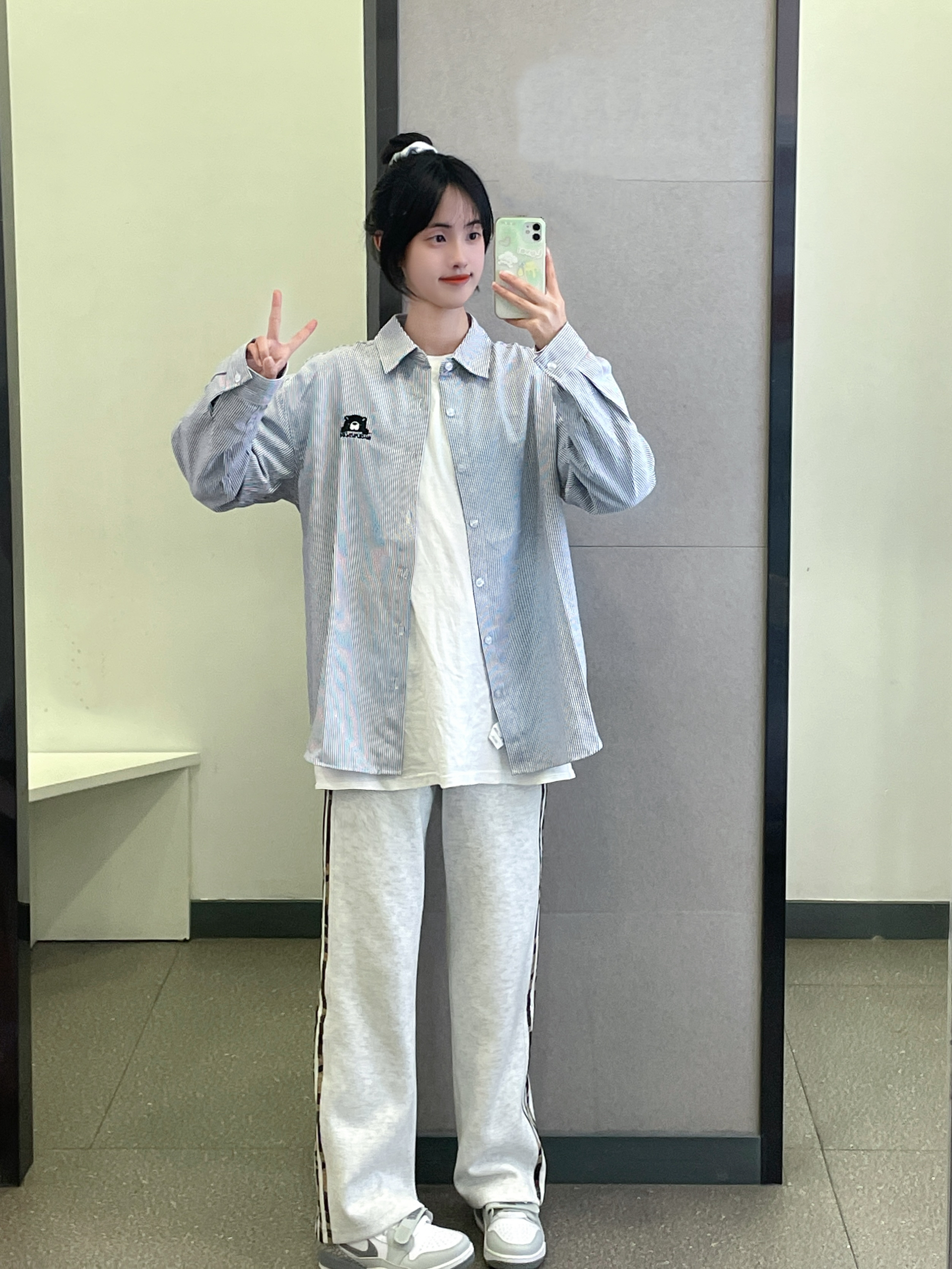 少年感十足的一身！