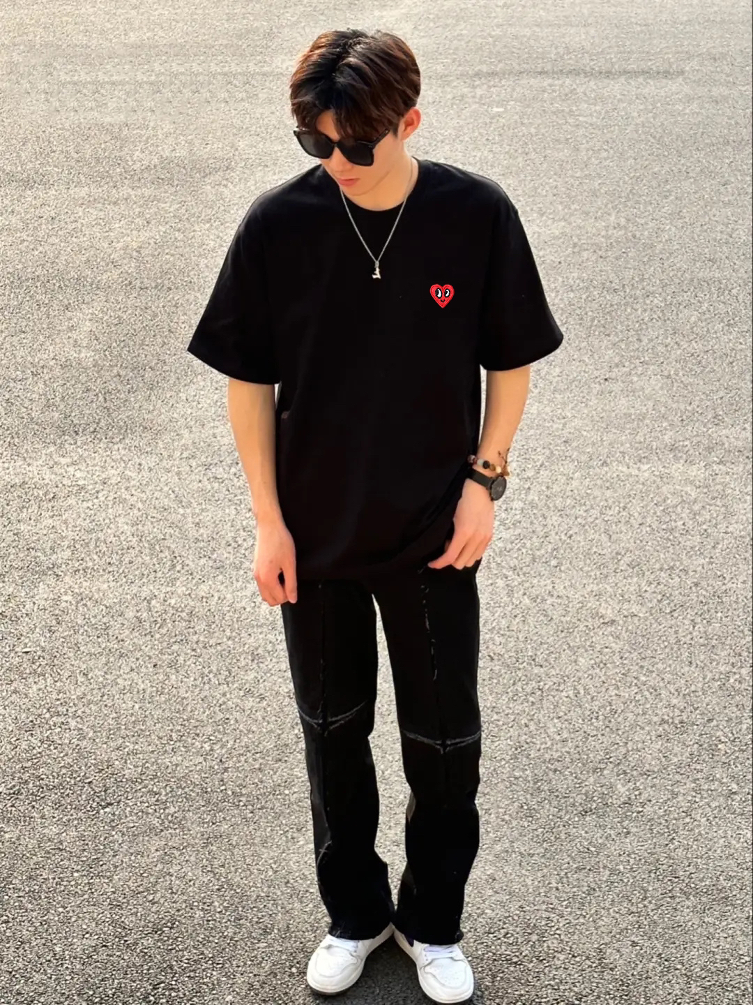 夏天也要allblack