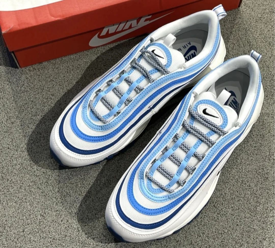 春天鞋柜里要有一双的小众宝藏鞋款！Nike Air Max 97蓝白