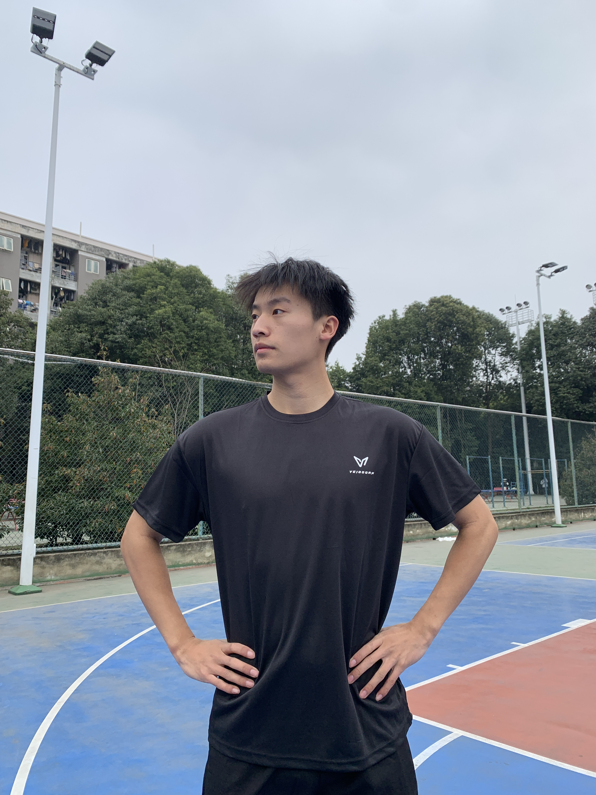 春日男大日常运动穿搭