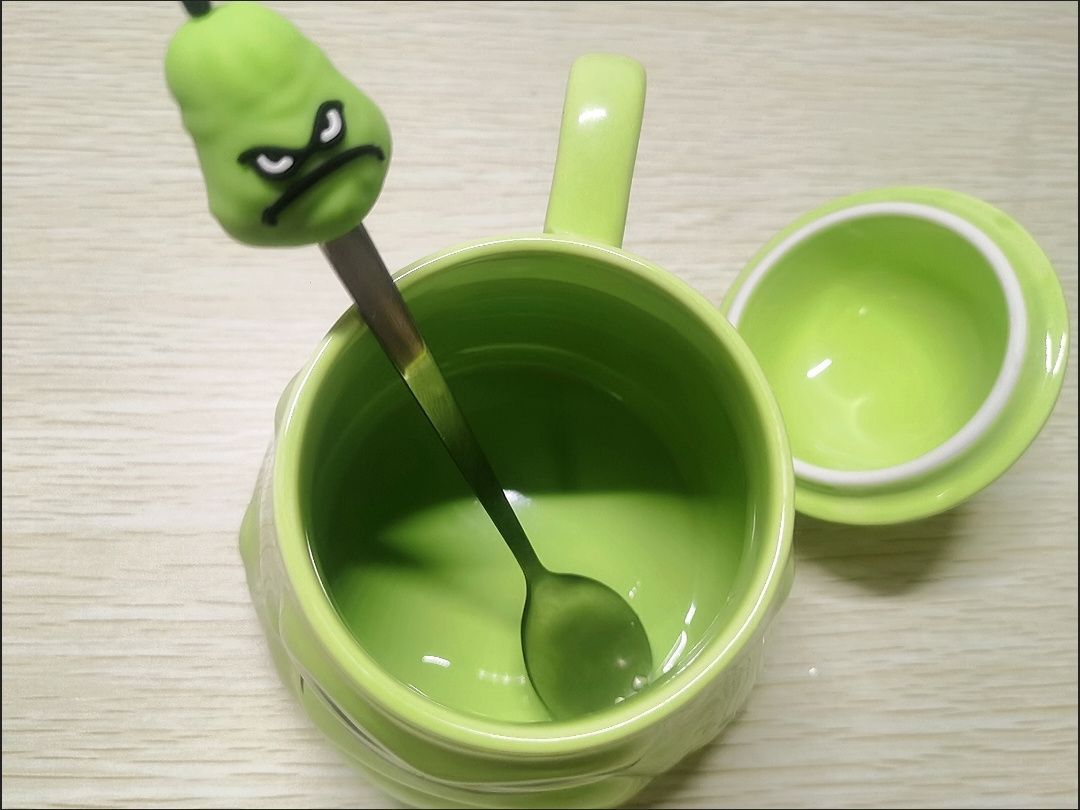 这窝瓜杯也太丑萌，太可爱了