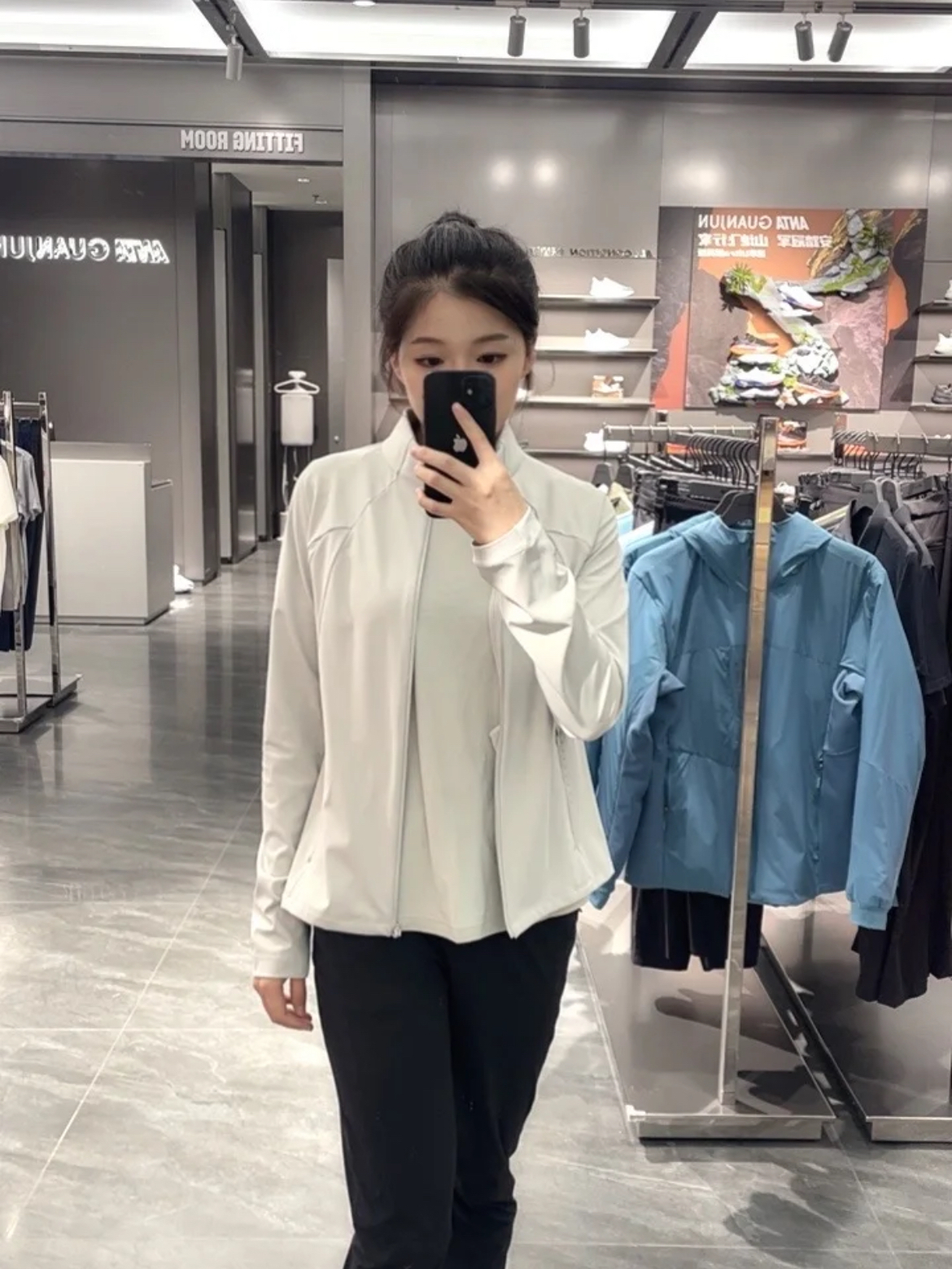 Anta 这款外套真的细节满满