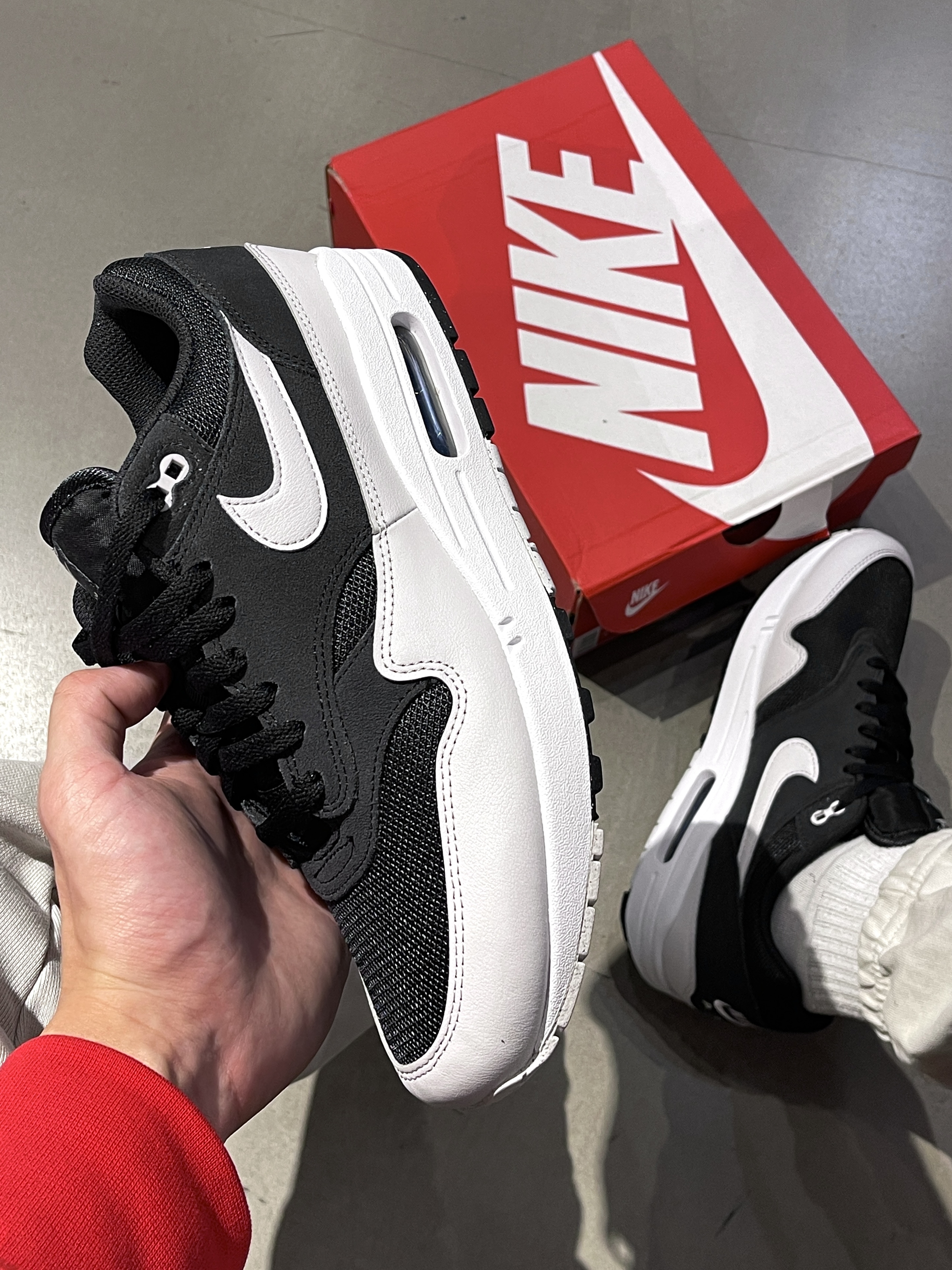 经典Air Max 1✖️万金油黑白🐻‍❄️
