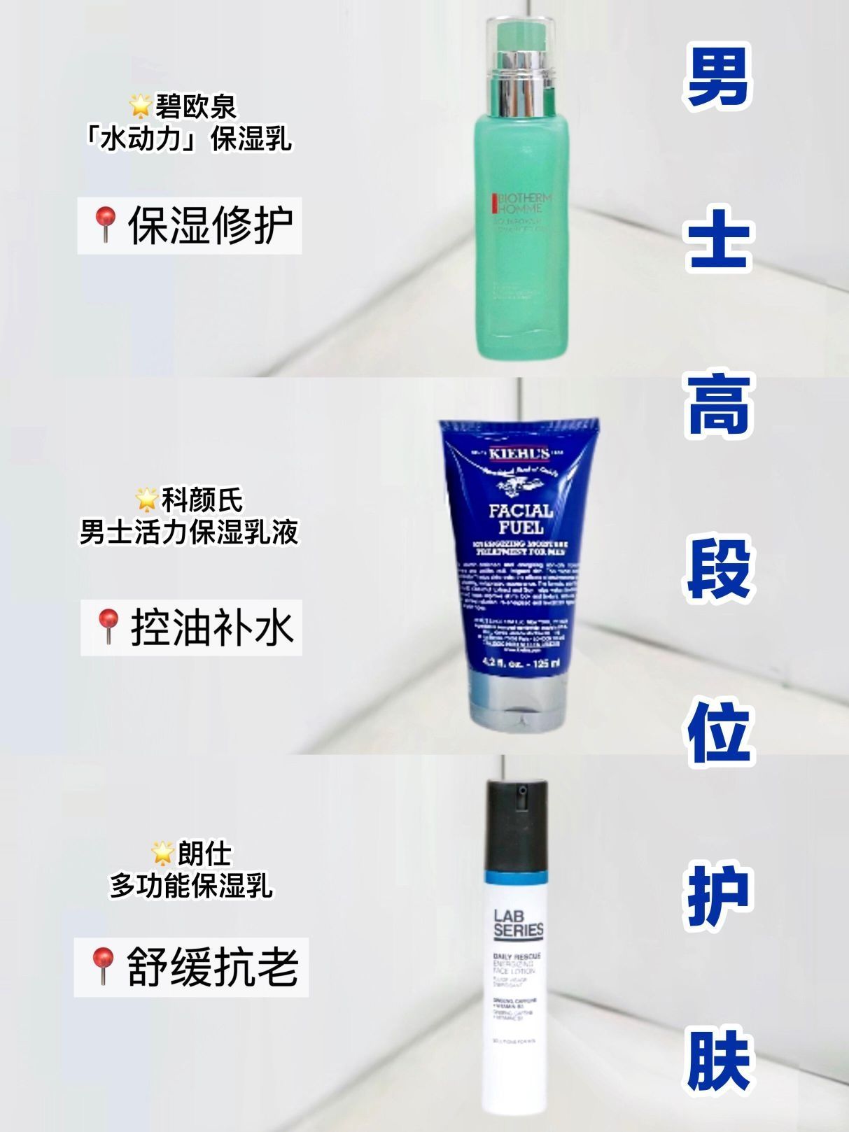 男士高段位护肤攻略！让你不花一分冤枉钱