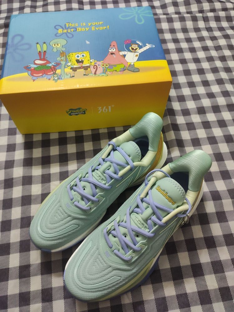 361°big3 4.0 quick Pro👟章鱼哥配色