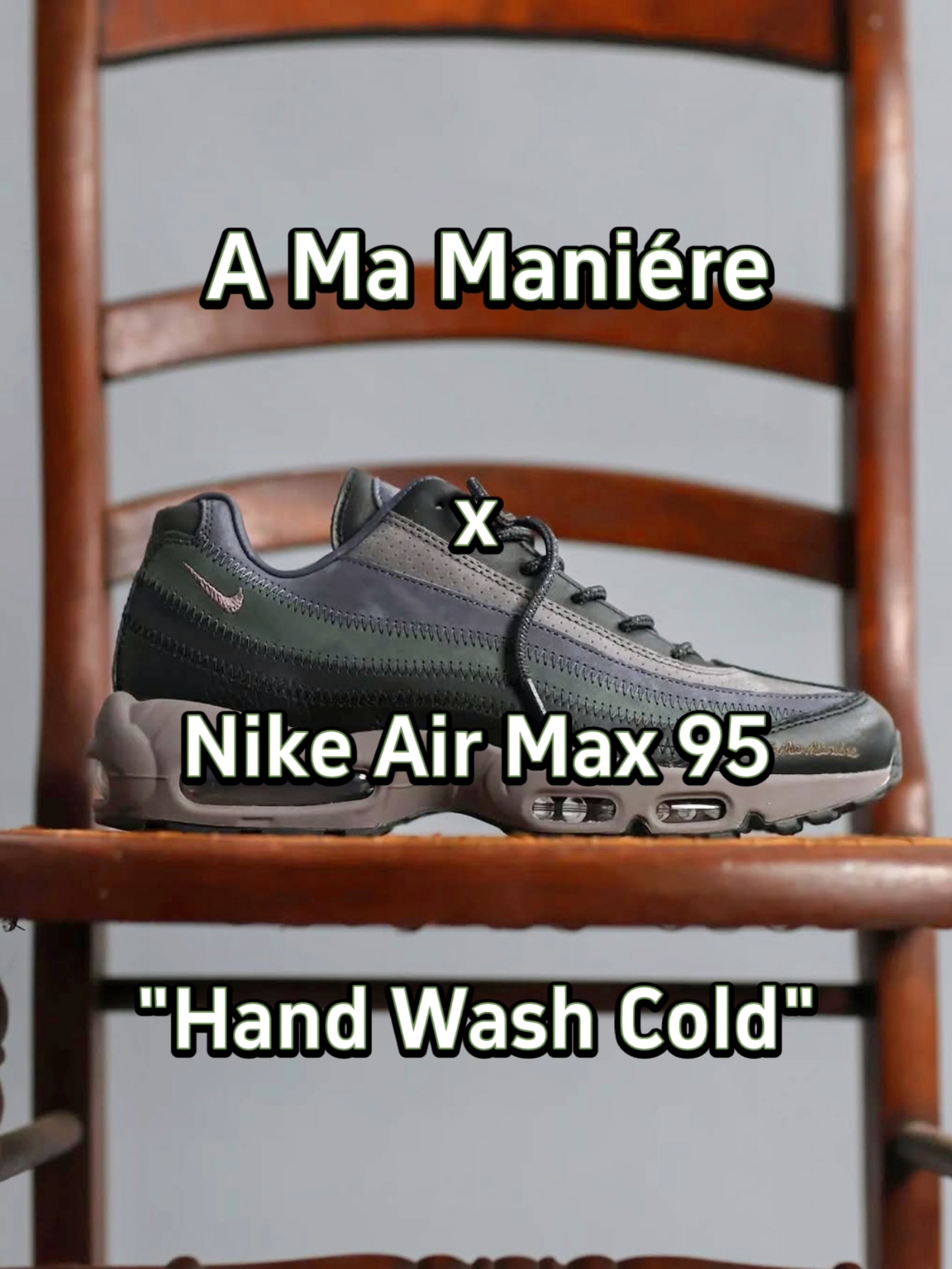 🗓发售预告｜AMM x Air Max 95新配色❗️为数不多的平价高规格联名鞋❗️