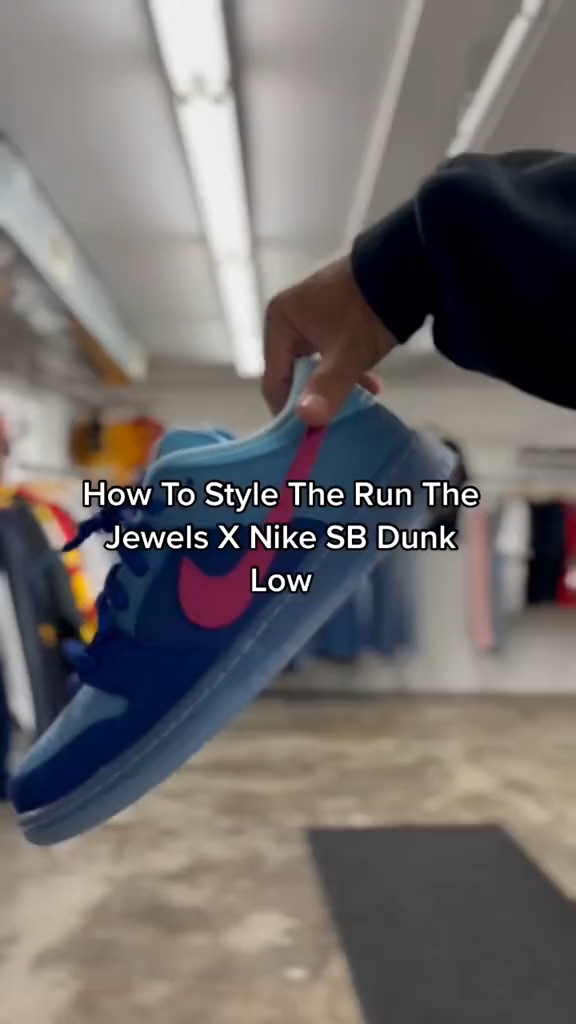 Run The Jewels x Nike Dunk SB 说唱乐队联名 蓝毛怪的穿搭分享