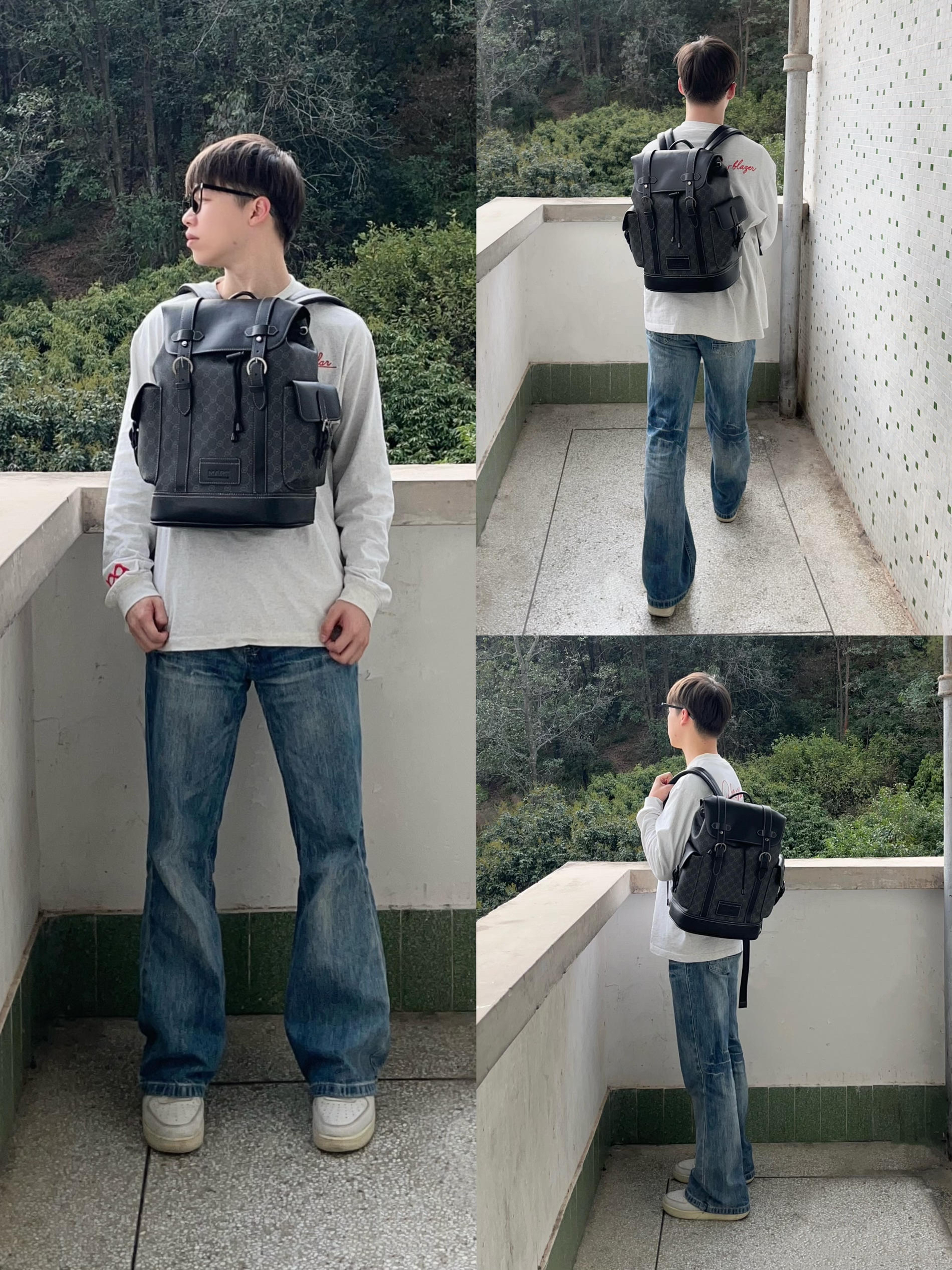 OOTD｜开春户外背这个准没错🚶