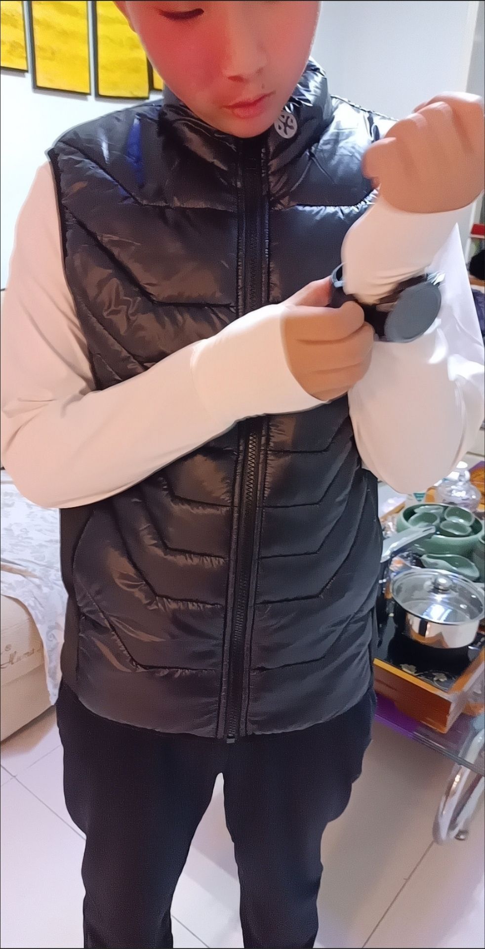 马甲很好，春天跑步直接不会很冷了，创造P