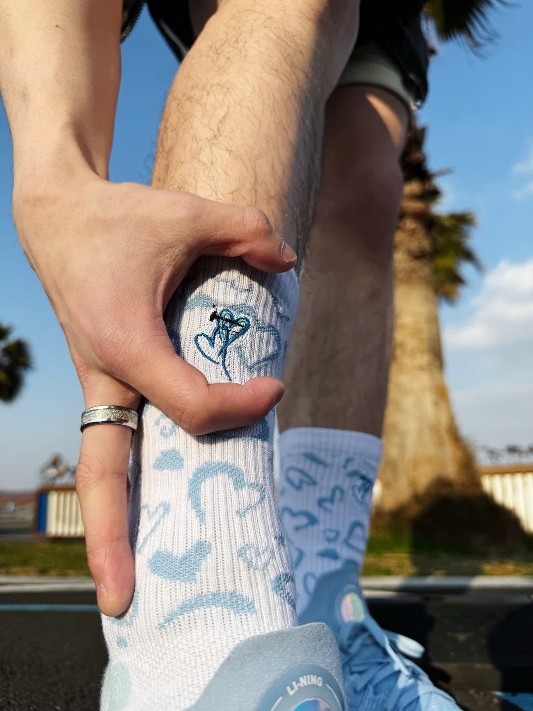 情人节限定相印系列篮球袜兄弟们都有了吗？
 