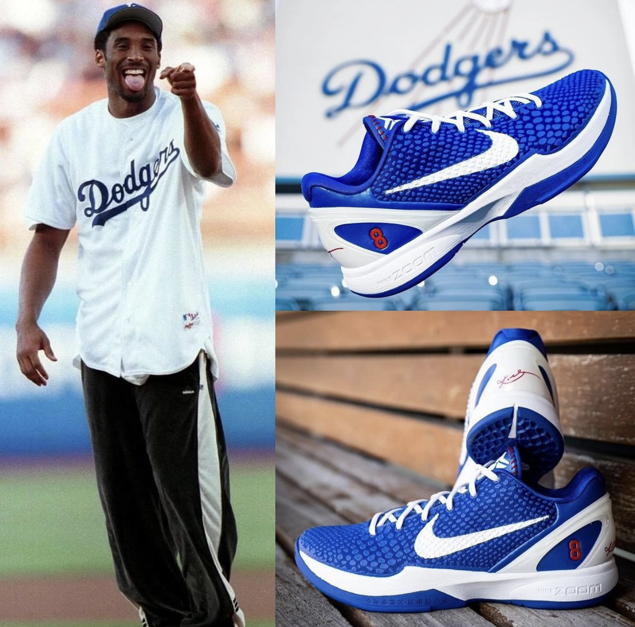 Nike Zoom Kobe 6 Protro “Dodgers” PE 来袭!