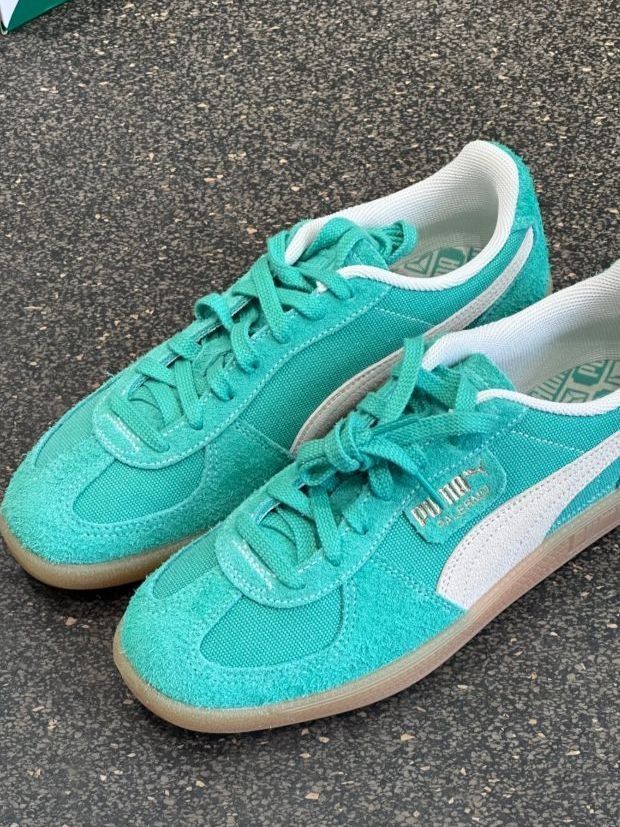 【PUMA Palermo Vintage｜复古绿米唤醒你的街头灵魂】