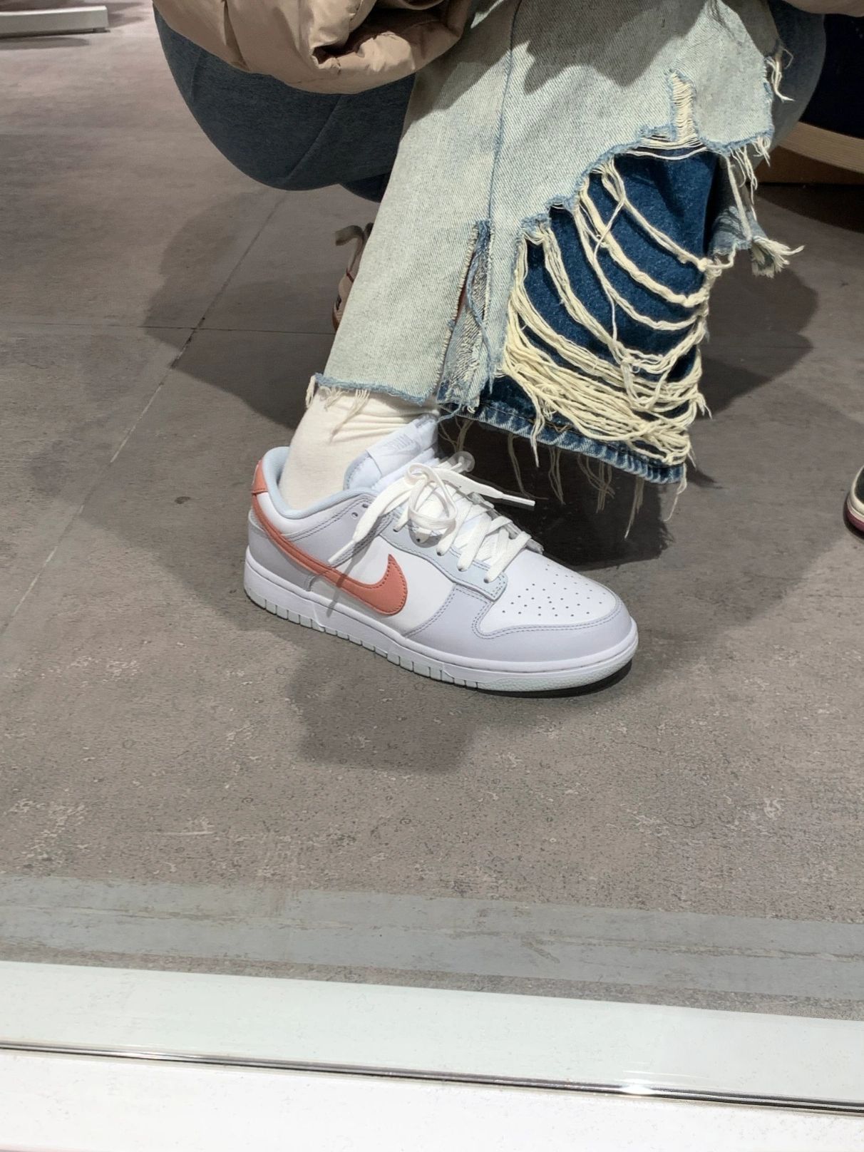 粉兔子白灰DUNK🐰