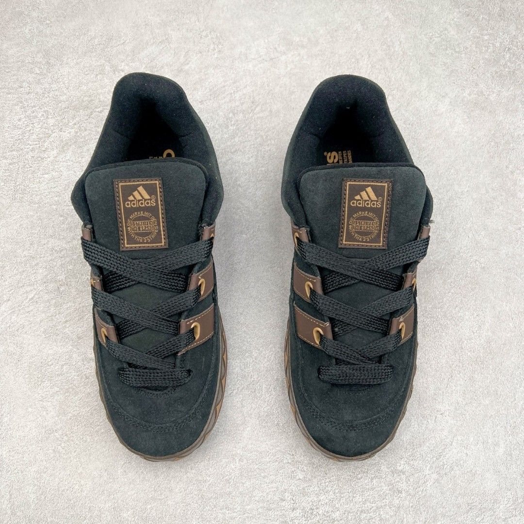 adidas originals adimatic 防滑耐磨 舒适缓震 潮流复古 德训鞋 鲨鱼面包鞋
