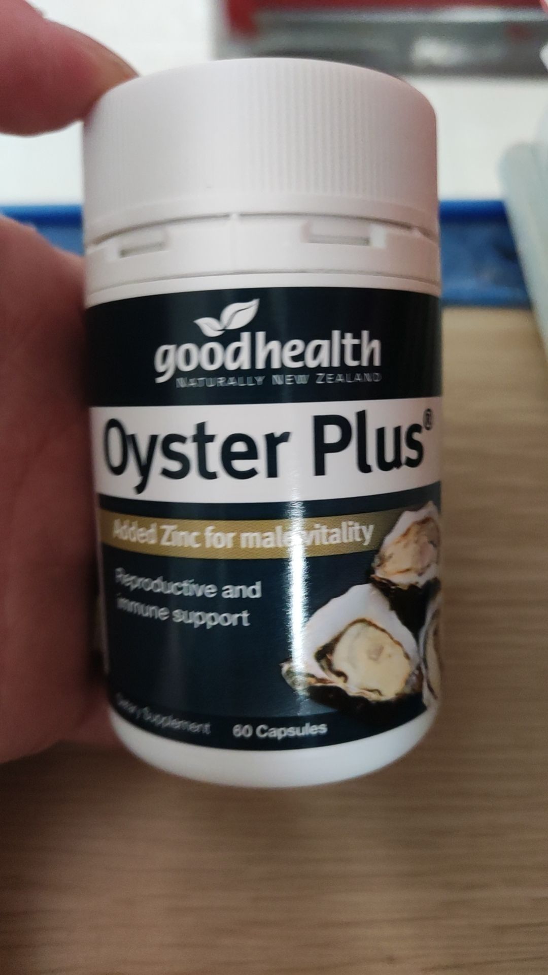 Goodhealth牡蛎精华胶囊60粒正品进口原装精氨酸锌蛋白质