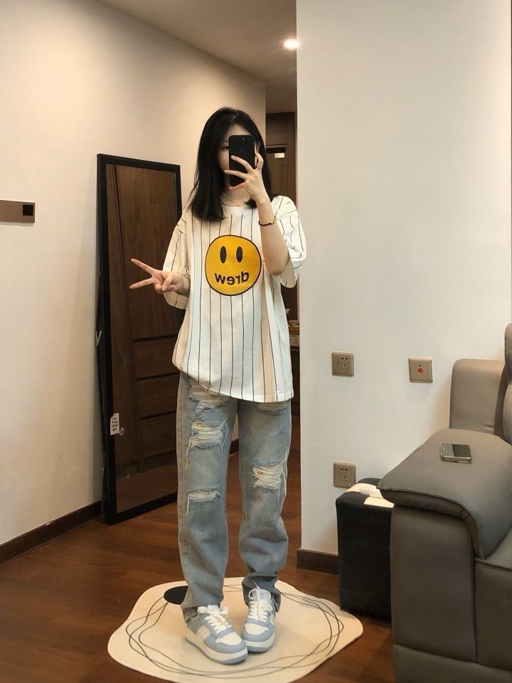 drew清新白蓝一身☁️ 抓住夏天的小尾巴~