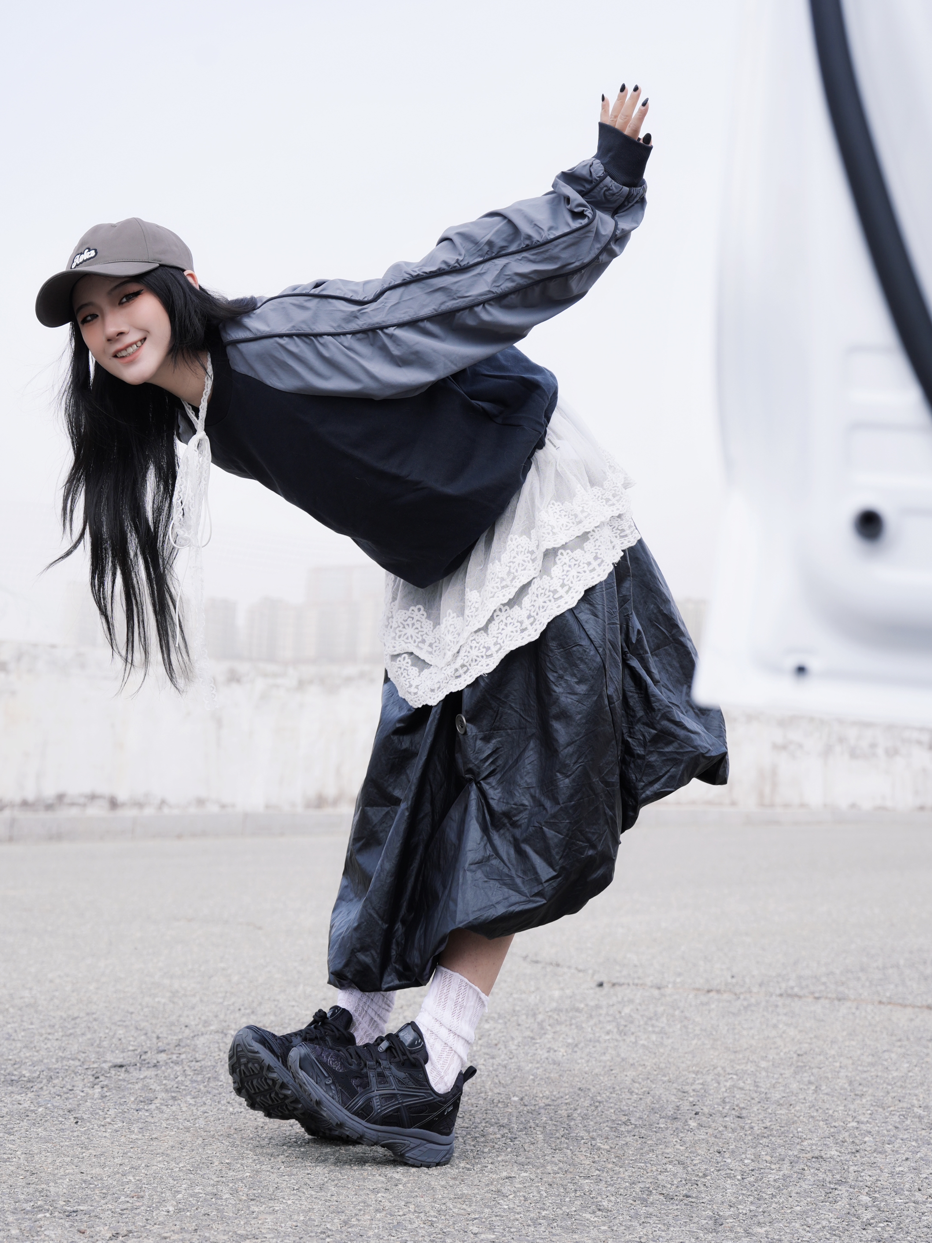春天怎么能不穿户外运动少女风呢🎀