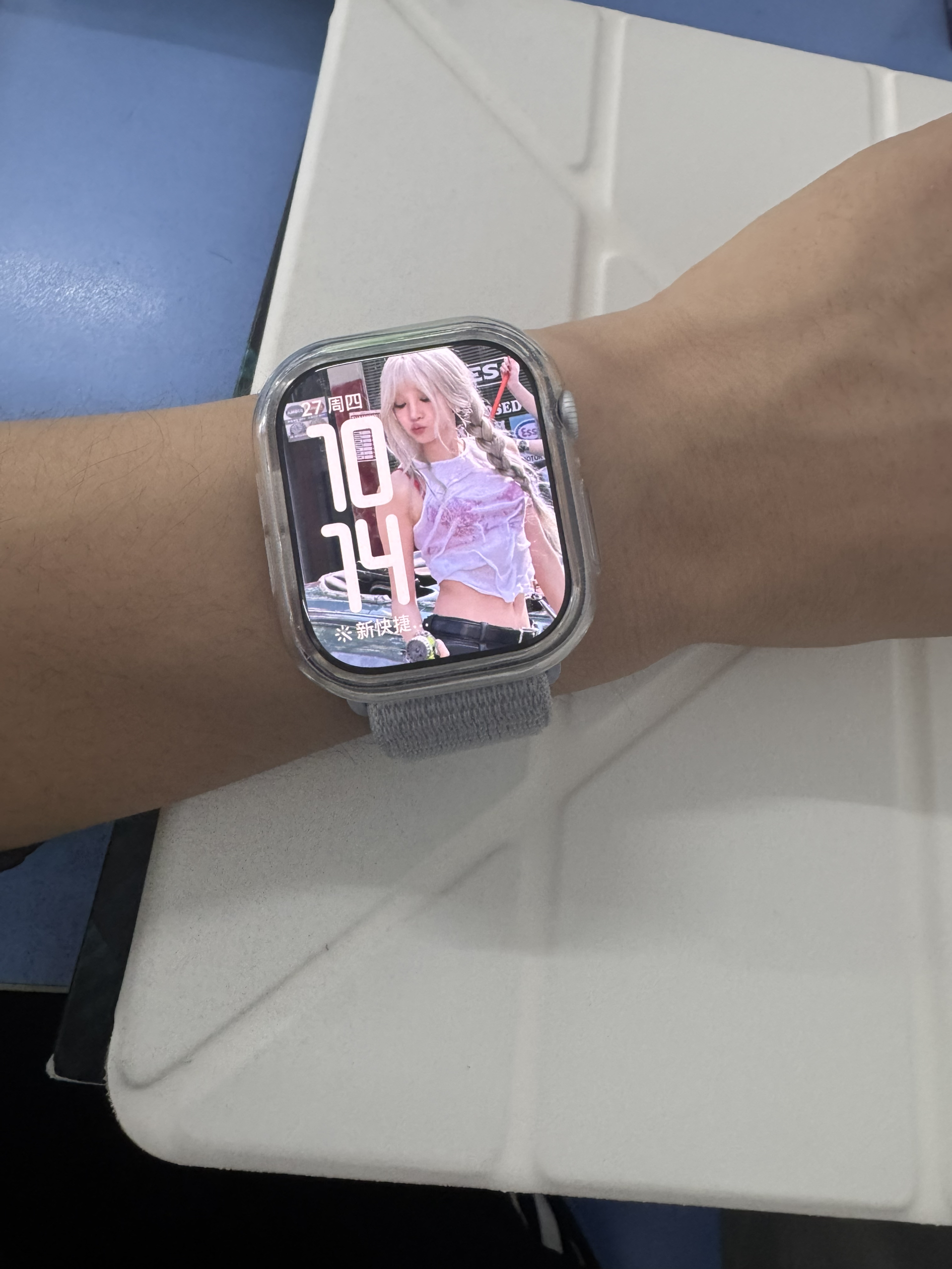 到我分享我的青云色iwatch s10了满满的夏天味道！