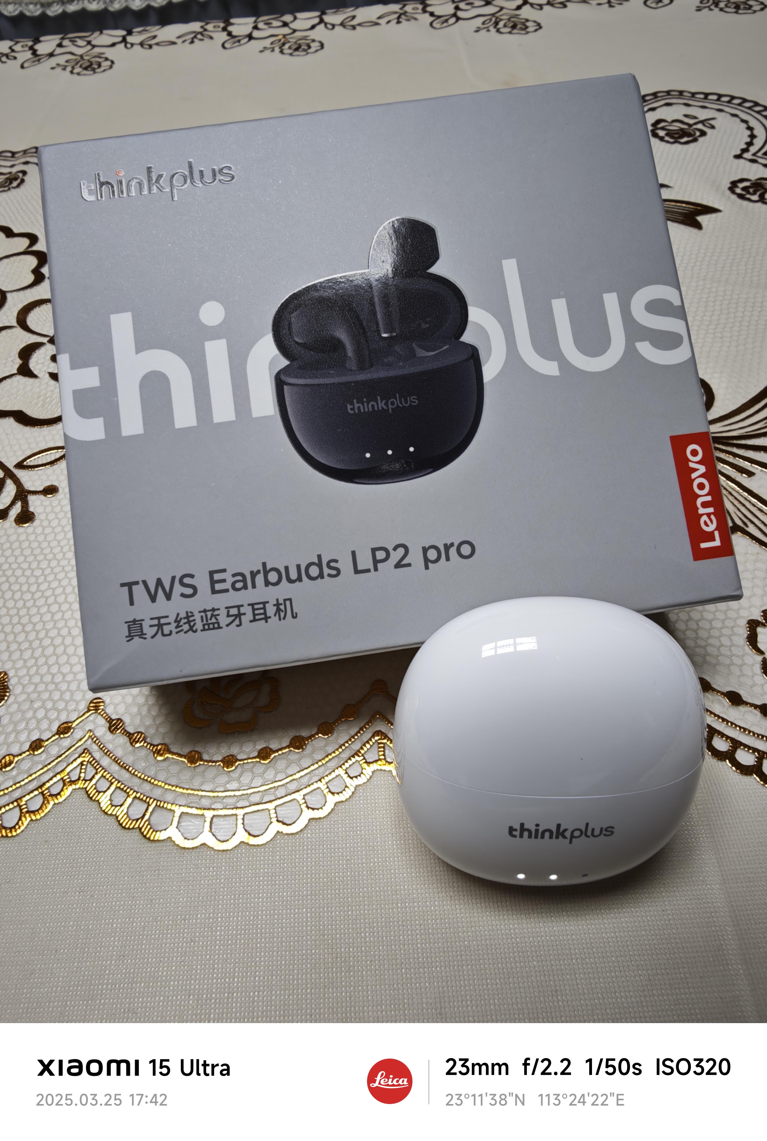 Lenovo/联想 THINKSPLUS LP2PRO 半入耳式 无线 耳机 