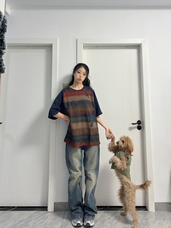 复古随性的无性别穿搭