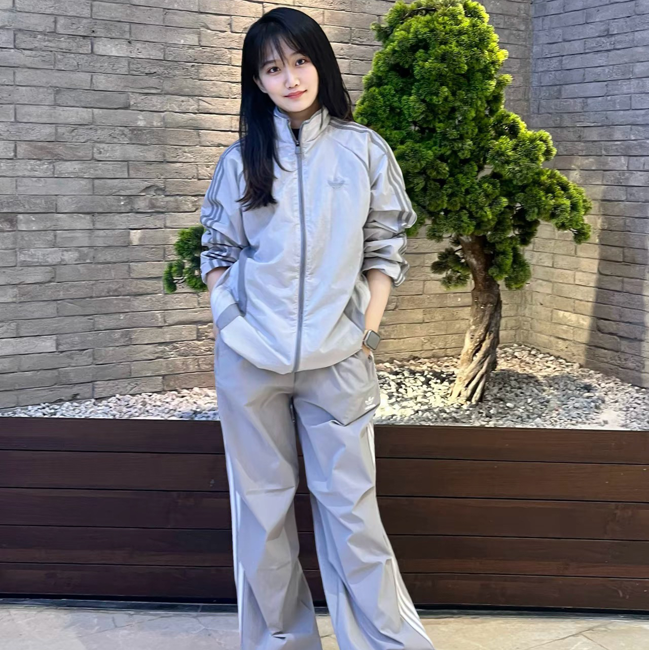 OOTD I 灰粉色穿搭