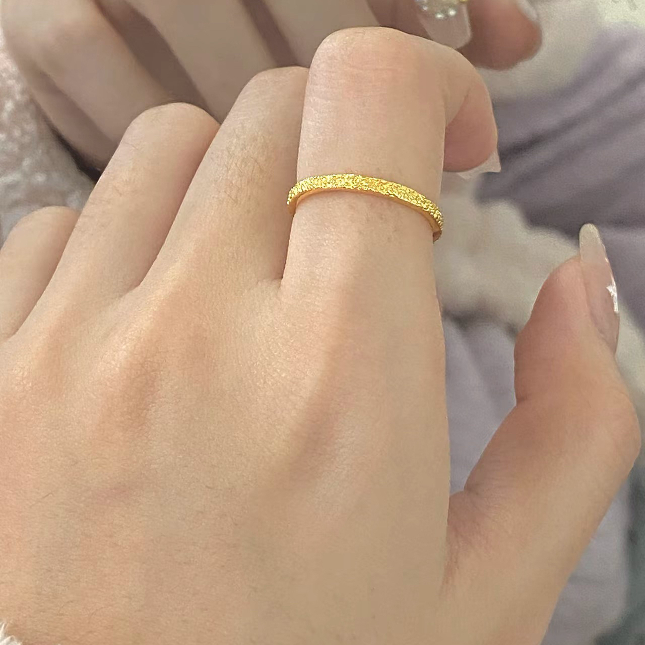 OOTD I 黄金满天星戒指💍