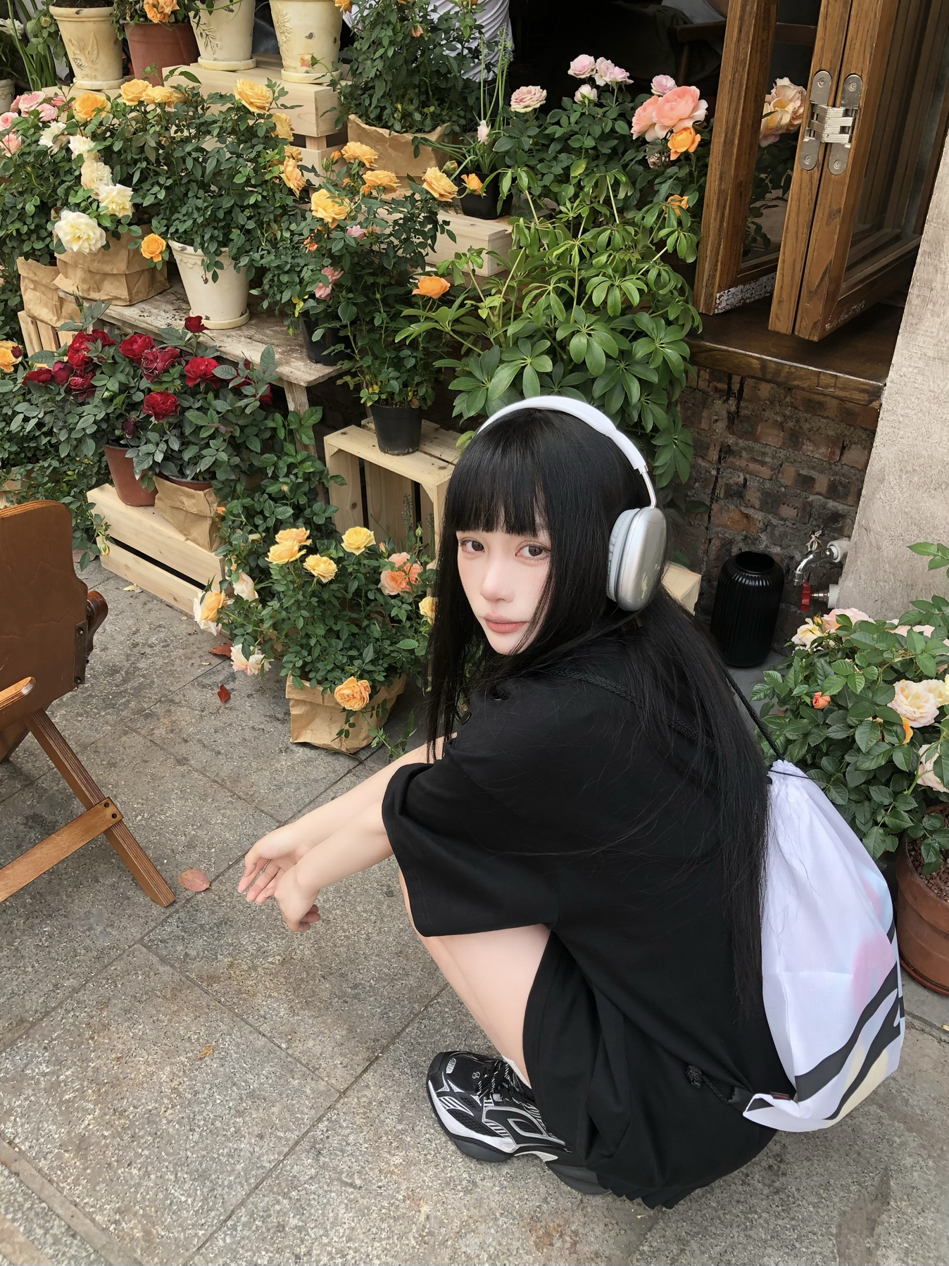 路边走走