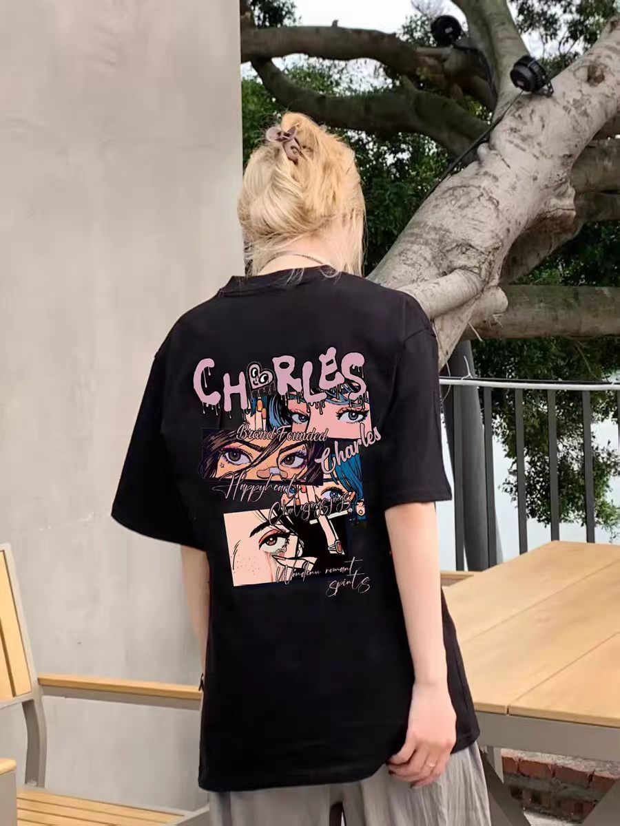 酷女孩子真的会反复爱上这件T恤！！！🤩