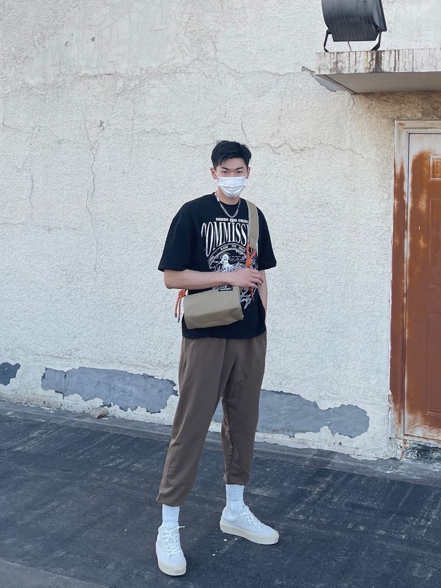 街头风穿搭咯