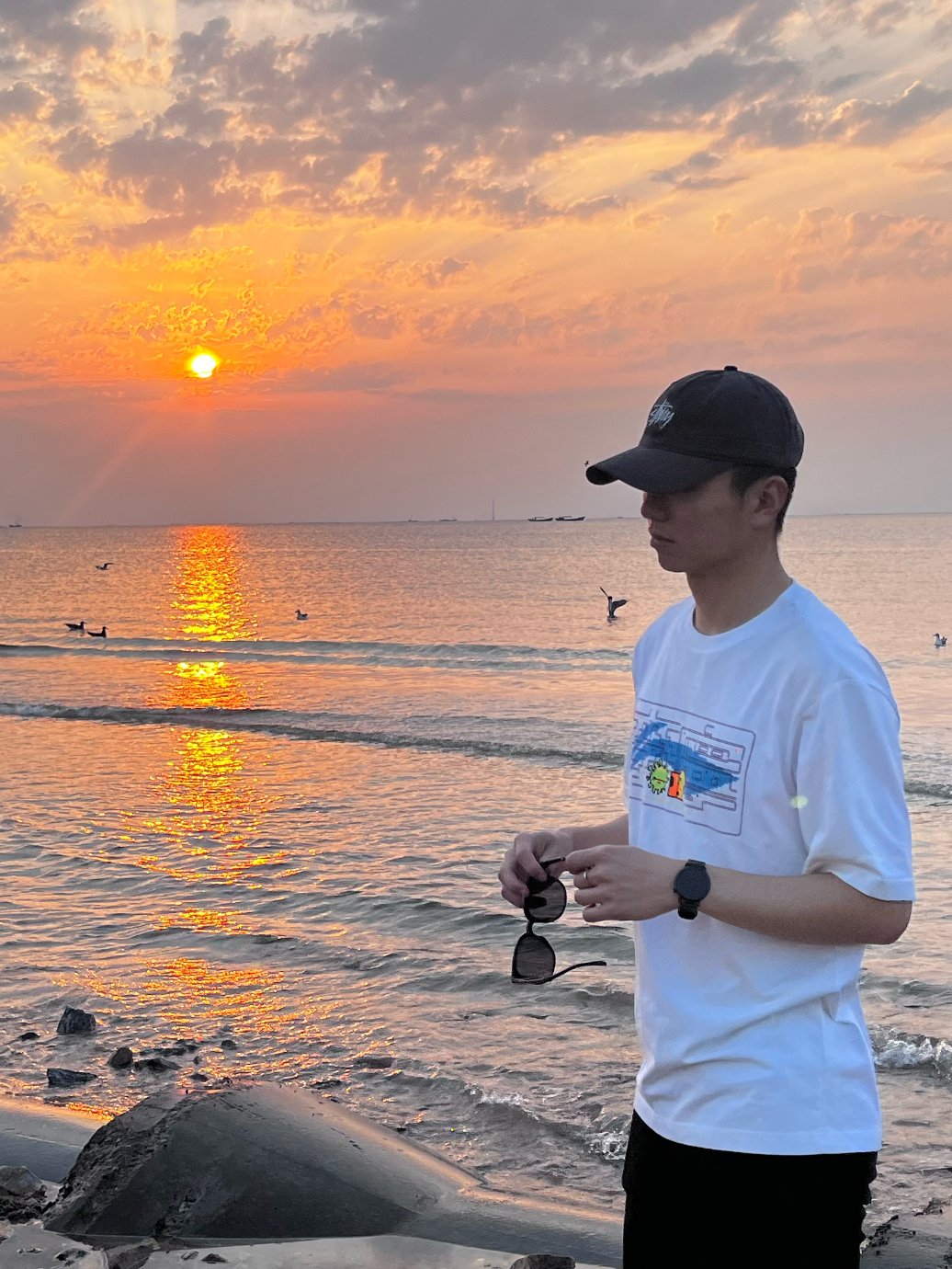 李宁印花白T，简约不简单✨🌟