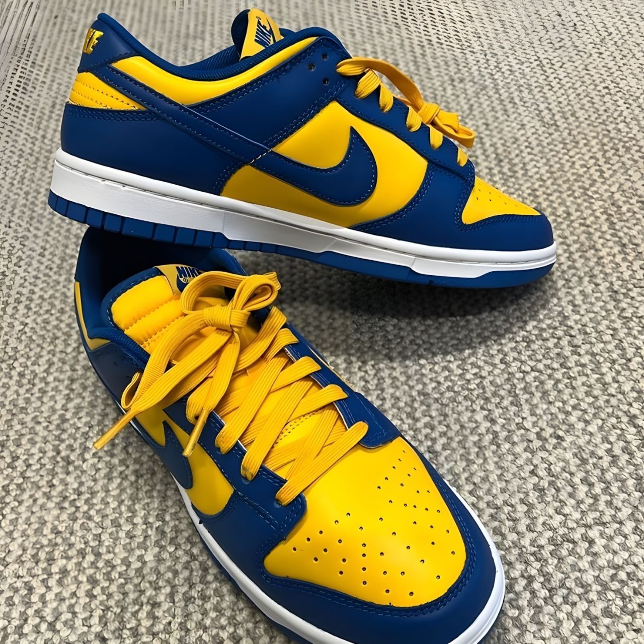 Nike UCLA Dunk 蓝黄在这个春天给你不一样的感觉!