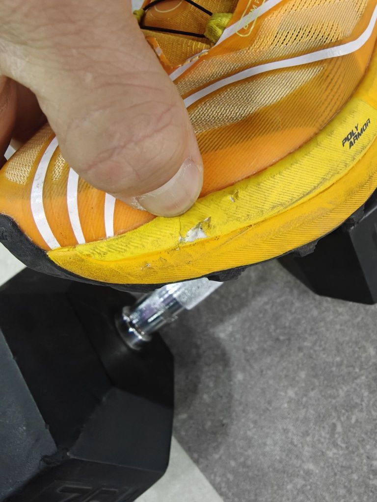 不到十次就这样了,就跑过一次户外,说实话