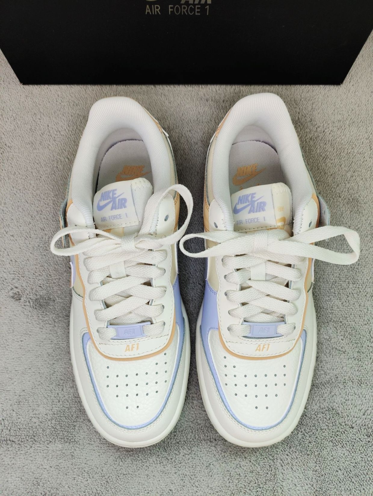 🆘挖到一双宝藏空军一号🌸云朵漫步机:AF1 Shadow的白粉梦境✨