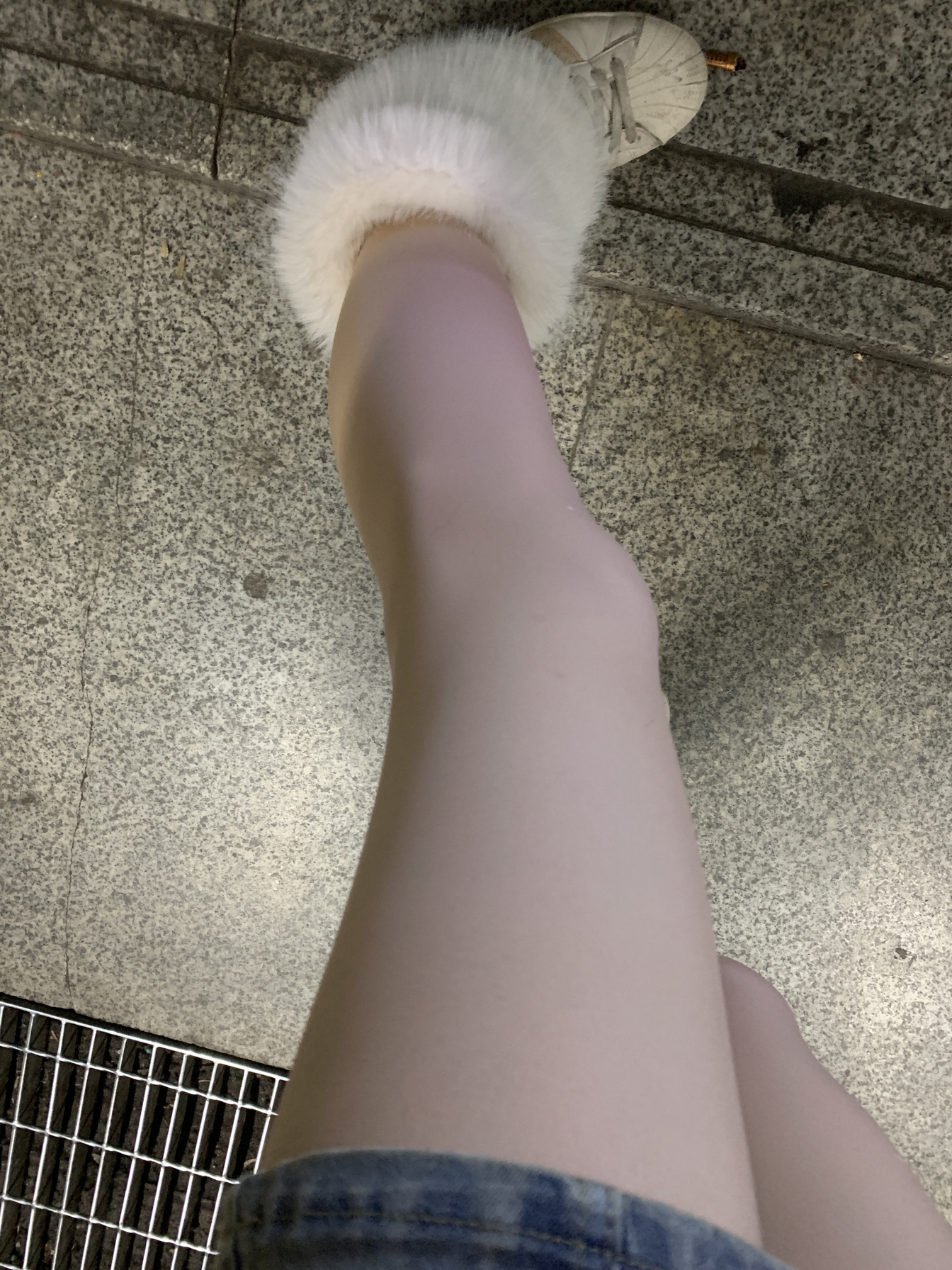 女大学生自费觅橘光腿神器测评！无广！