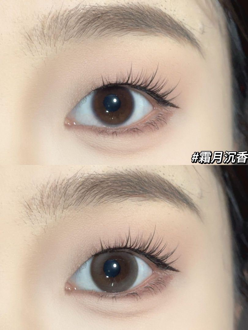 单眼皮天菜！日常通勤的硅水凝胶👀日常不干眼