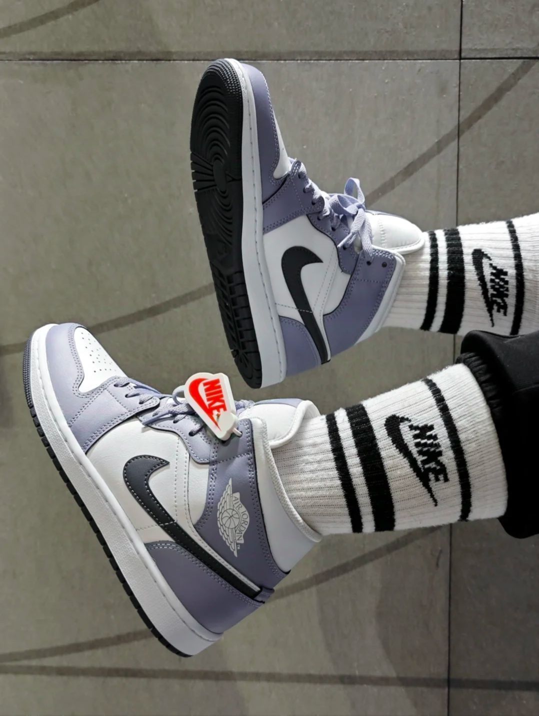 AJ1 MID香芋冰淇淋 好清新 JORDAN1 MID