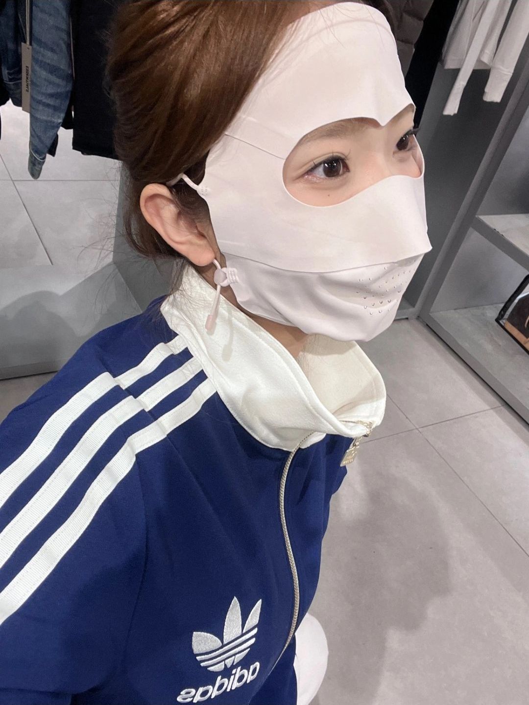配上这个防晒面罩◇回头率简直绝了啊……