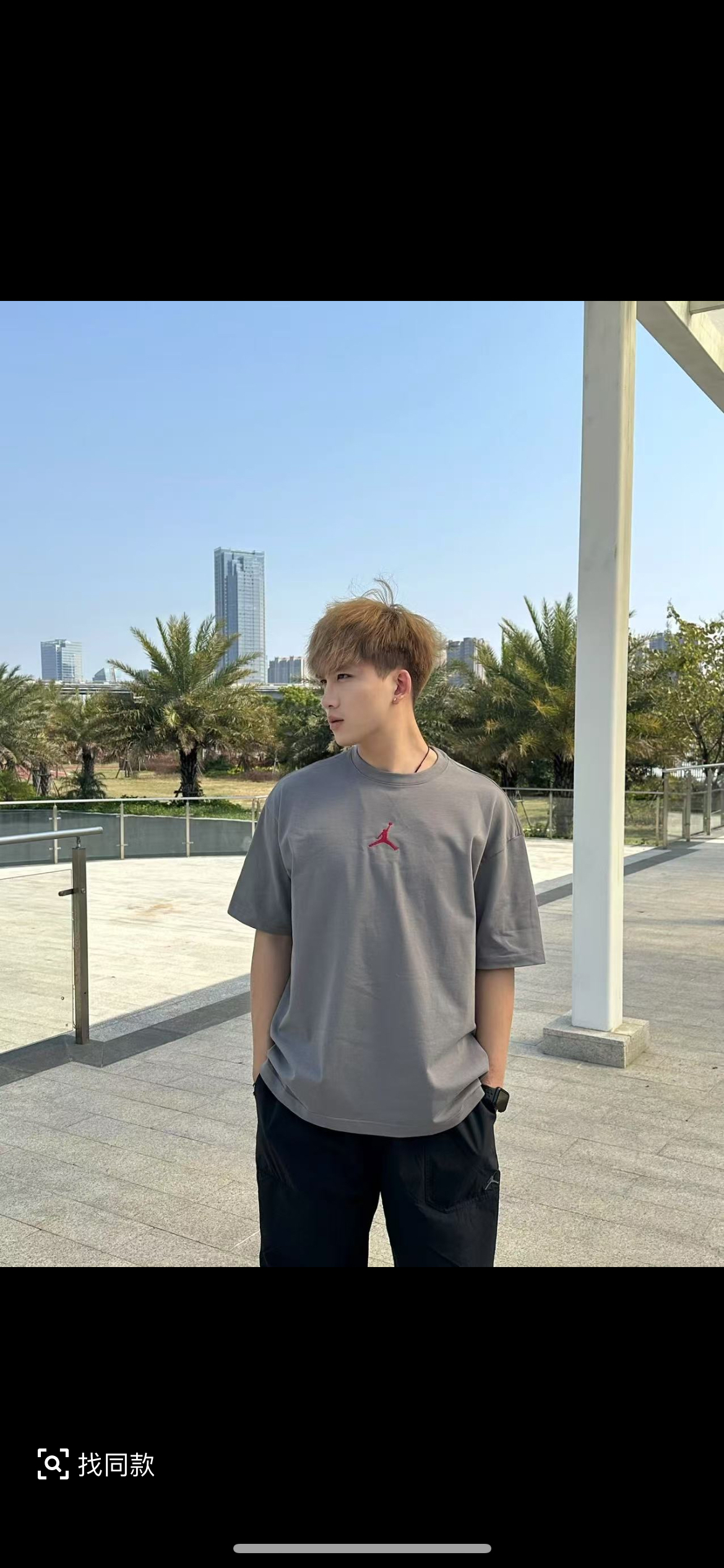 Jordan 这件纯色T恤性价比绝了
