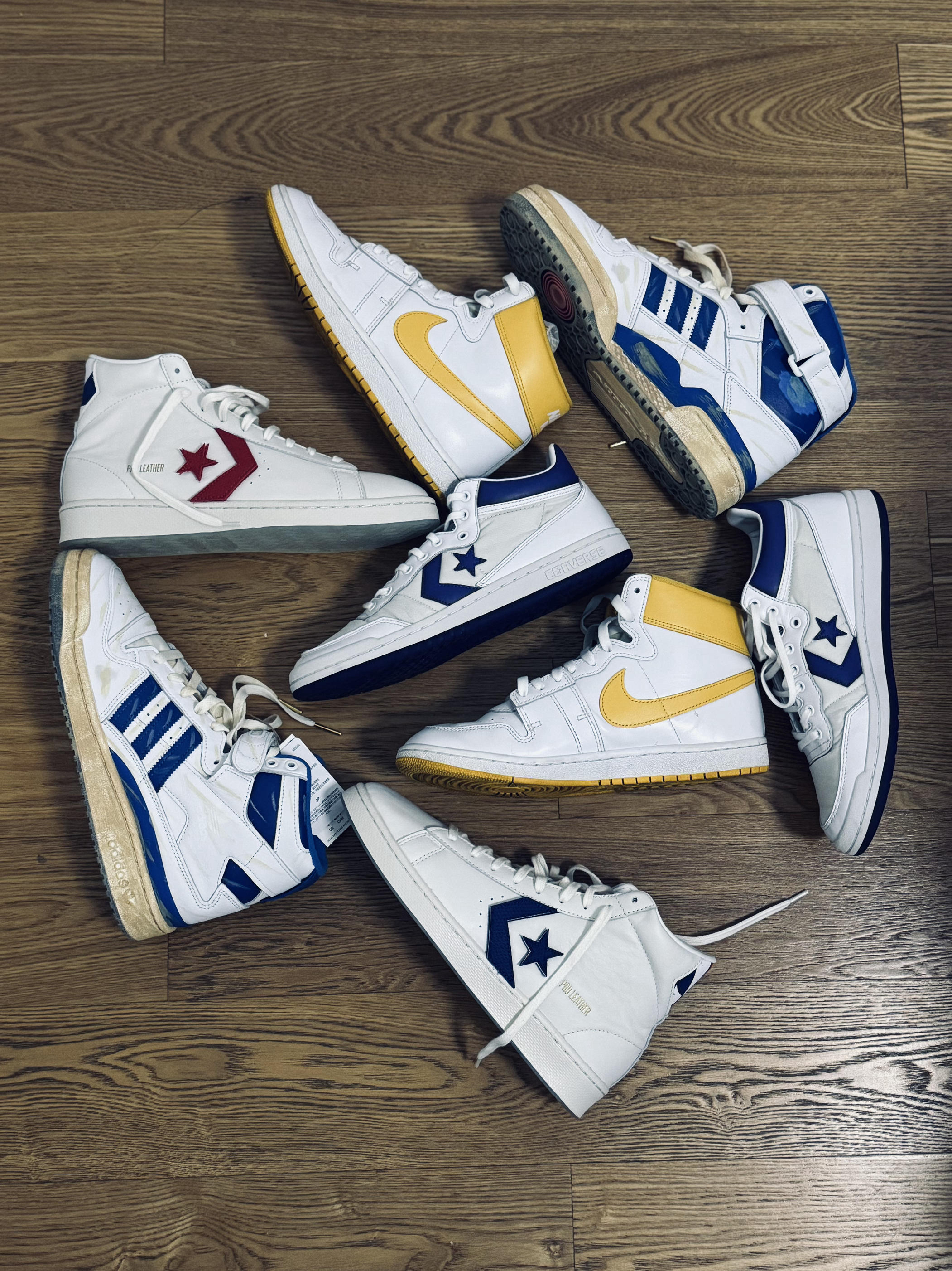 飞人没穿AJ之前的经典战靴分享