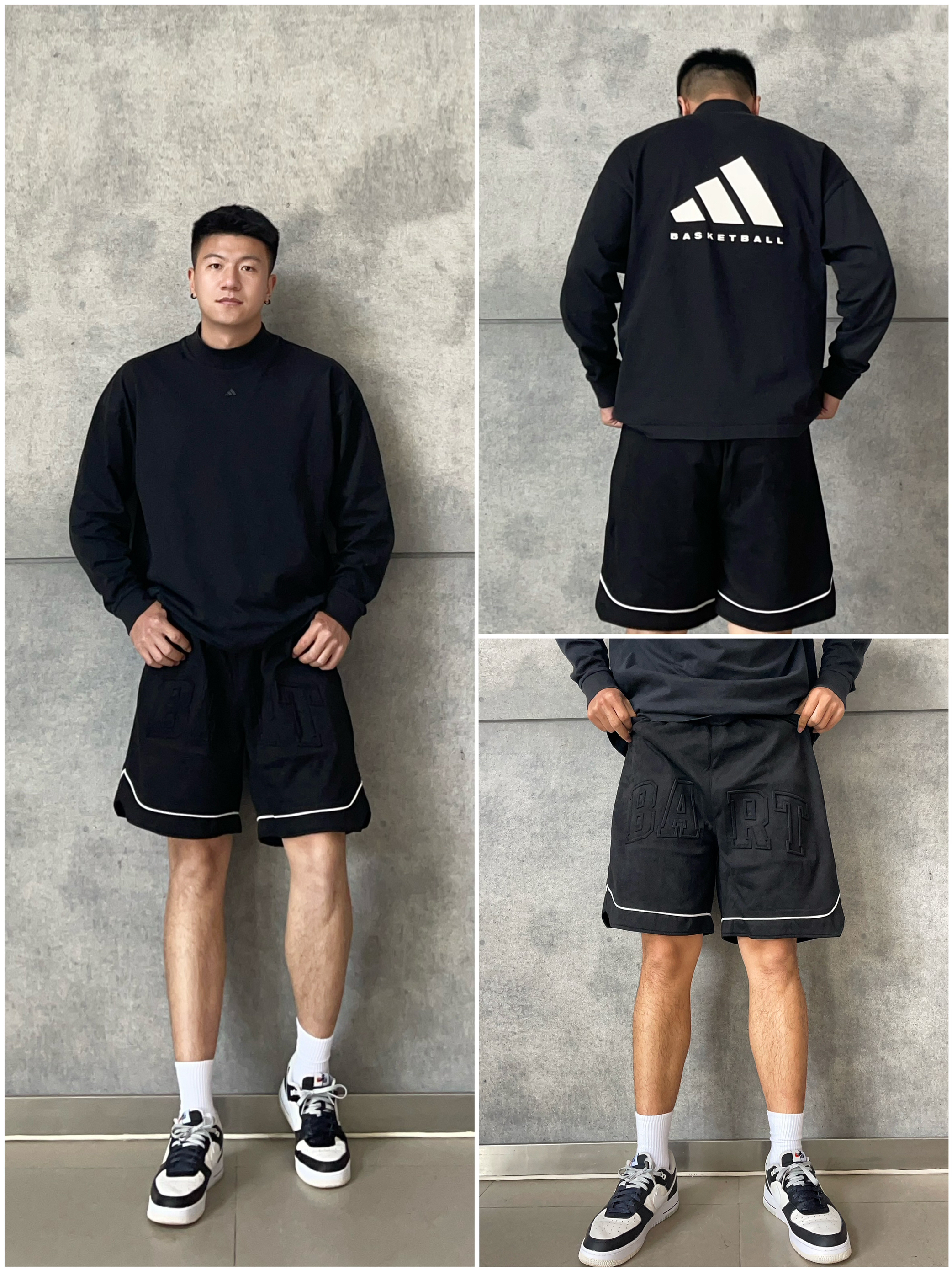 OOTD🖤🤍街头猎人 | 黑钢印潮酷出街🕶️春季拽哥😎标配