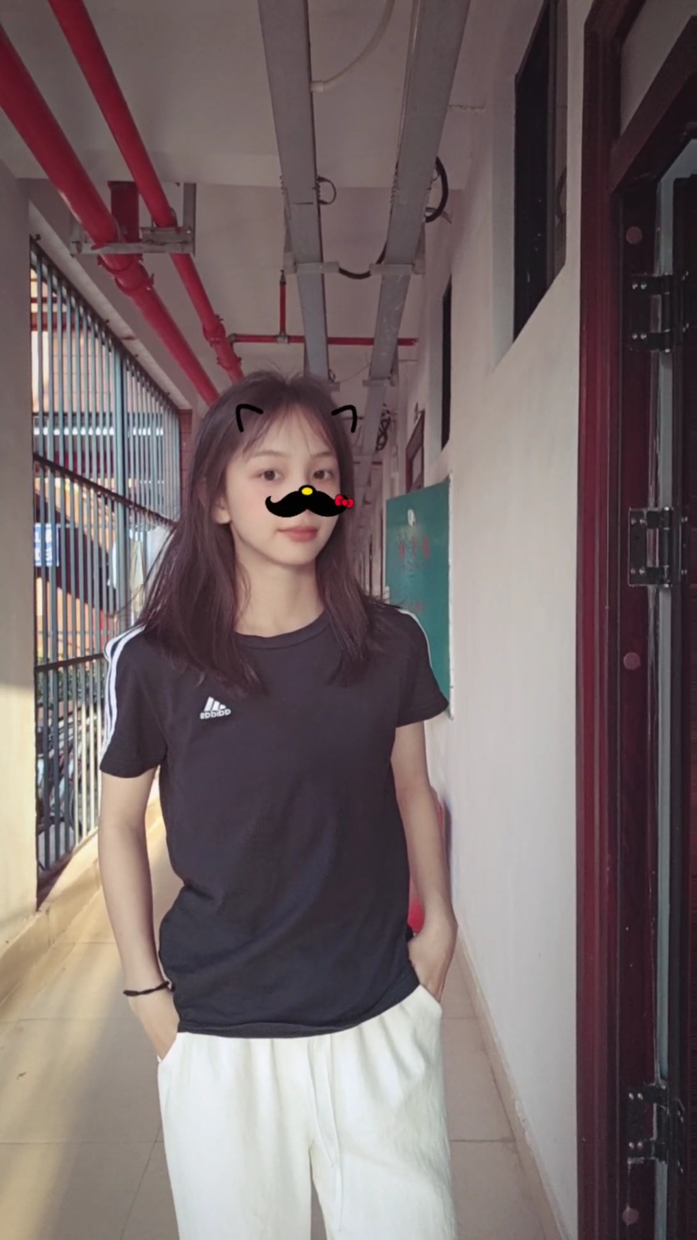 阿迪这个短袖超显瘦的好吗