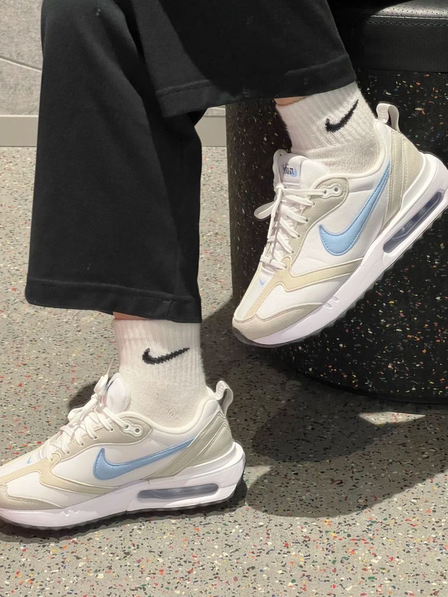耐克Air Max“白蓝” 好温柔呀～ 