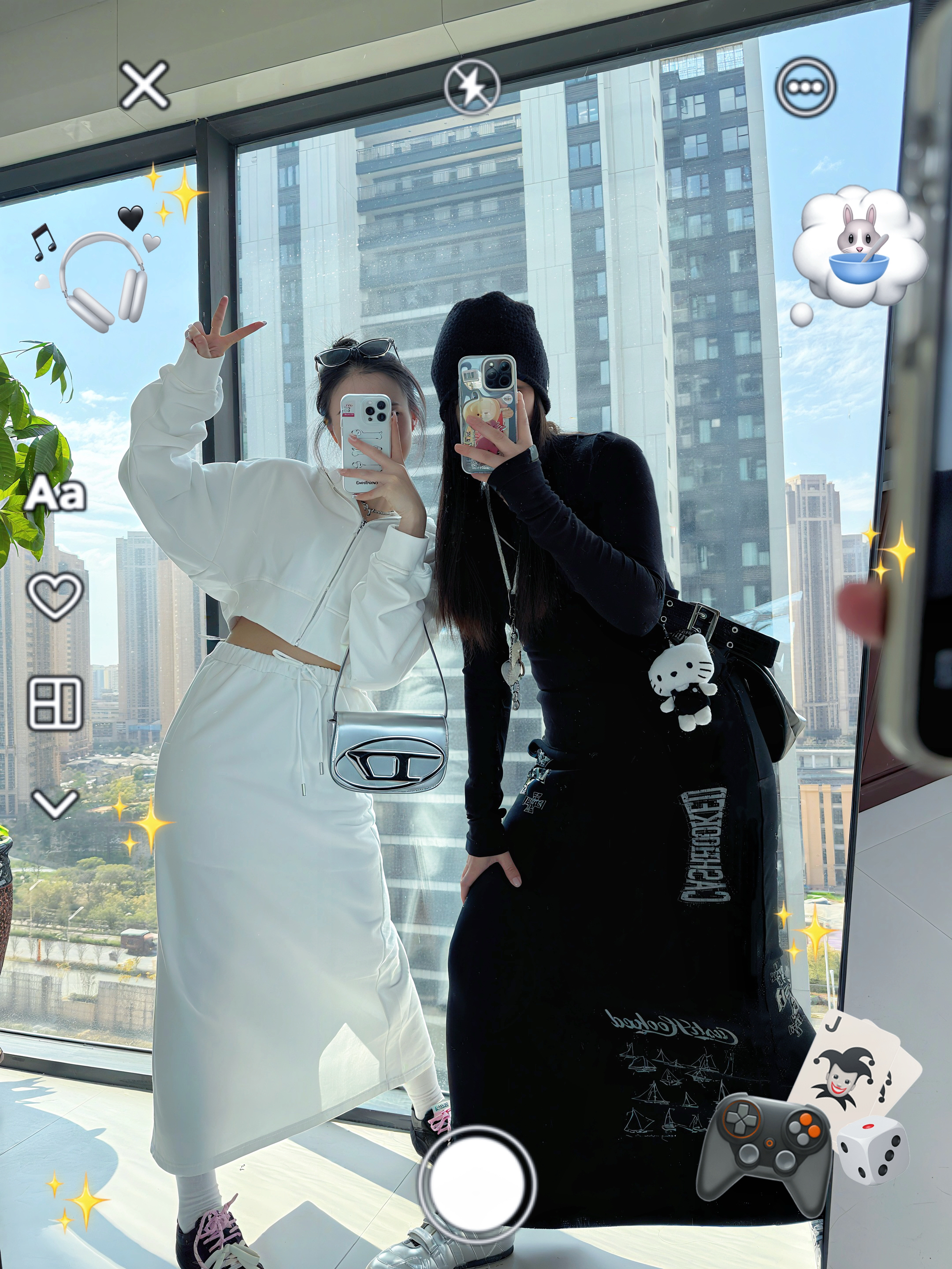꙳ ⋆ 🐼˚黑白配越简单越好看
