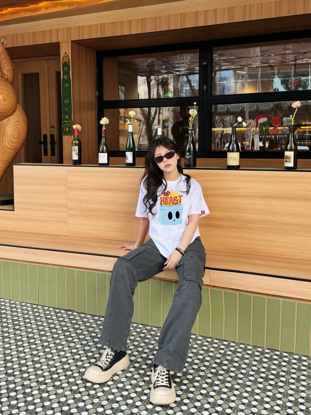 OOTD|今天的氧气感是白T给的