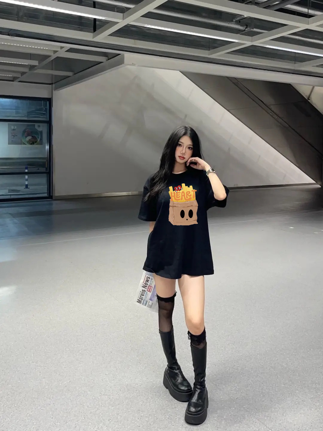 薯条印花！！真的好爱！！