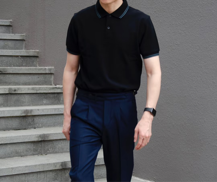 布先生、极简风格POLO👕
